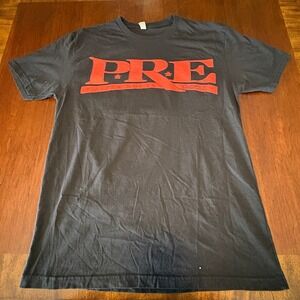 Paper Route Empire PRE Logo Graphic T Shirt Black Next Level Large
